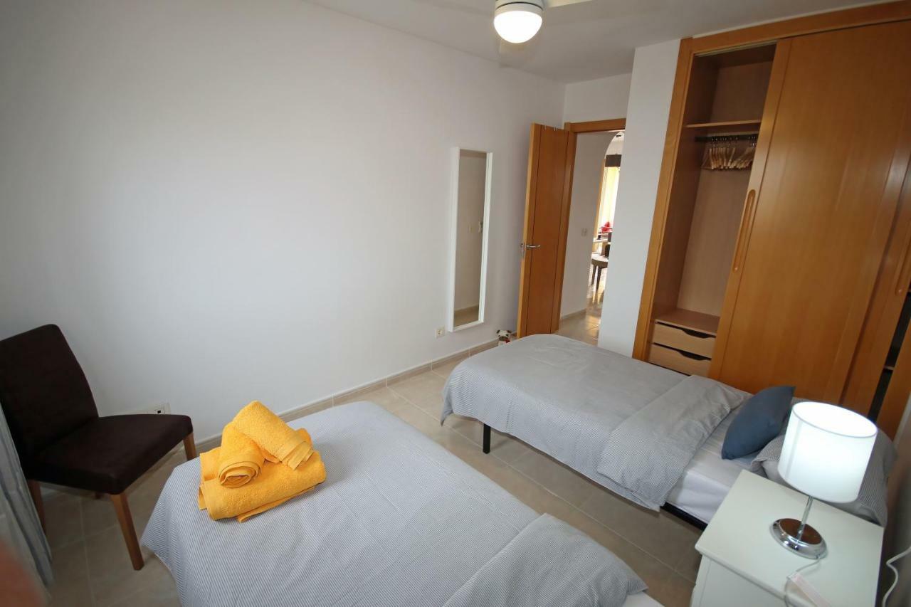 La Perla By Rentmedano Superb Luxury Duplex, Private Roof Terrace, Ocean View, Pool, Wifi And Parking Leilighet El Médano Eksteriør bilde