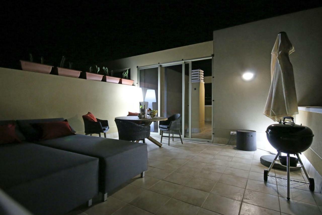 La Perla By Rentmedano Superb Luxury Duplex, Private Roof Terrace, Ocean View, Pool, Wifi And Parking Leilighet El Médano Eksteriør bilde
