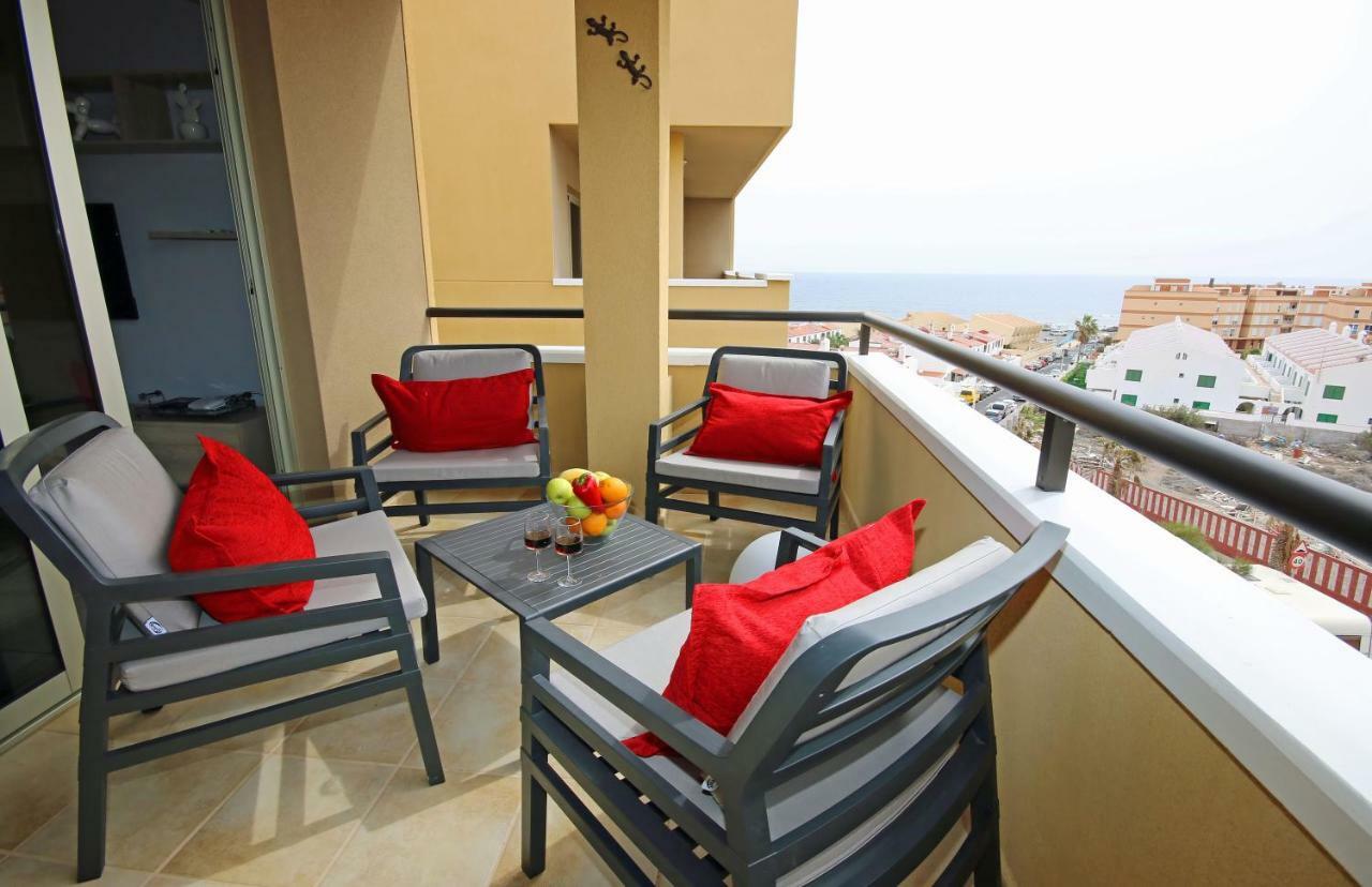 La Perla By Rentmedano Superb Luxury Duplex, Private Roof Terrace, Ocean View, Pool, Wifi And Parking Leilighet El Médano Eksteriør bilde